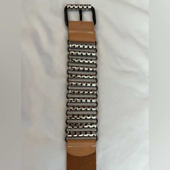 FRENCH ~ CUIR VERITABLE (GENUINE LEATHER) BELT - Picture 3 of 7